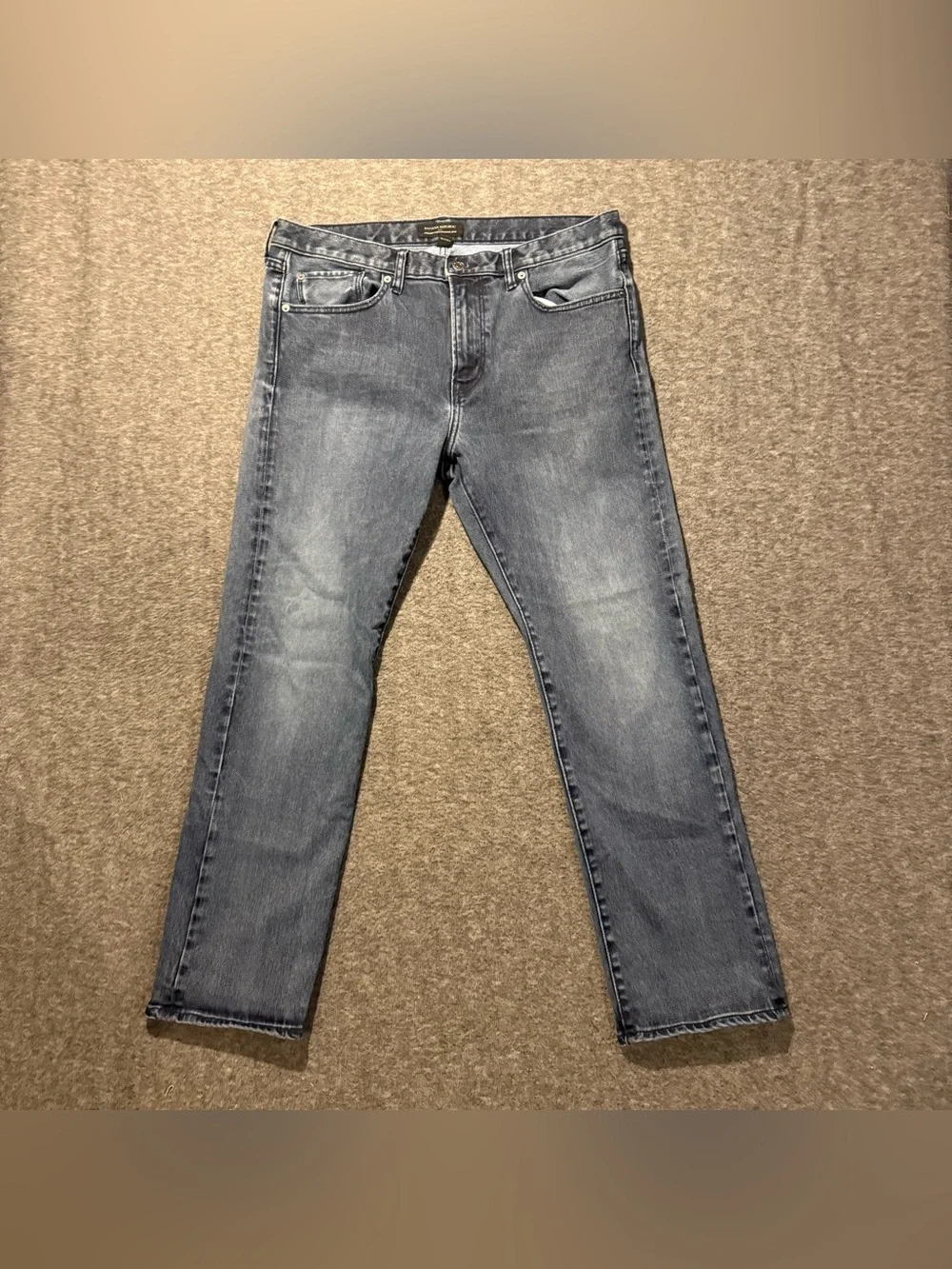 Banana Republic Premium Performance Jeans Mens 34x30 Blue Straight Fit Stretch